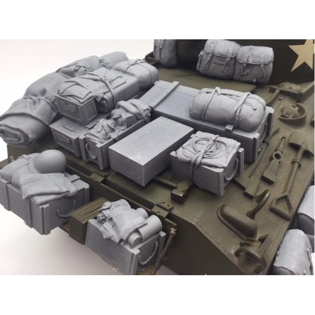 送料無料 VG 1/16 アメリカ軍戦車用 レジン製 ハイグレード 車載