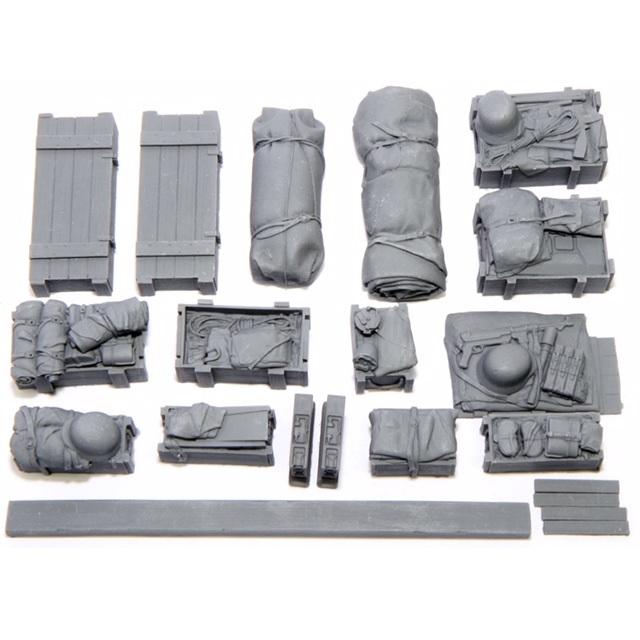 送料無料 VG 1/15〜1/16 ドイツ軍戦車用 レジン製 ハイグレード 車載