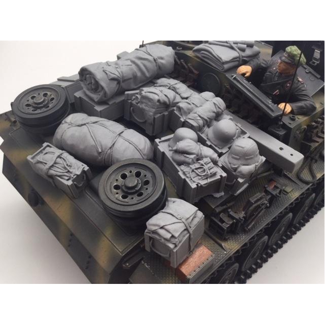 戦車　レジンパーツセット VG 1/15〜1/16 ドイツ軍戦車用 レジン製 ハイグレード 車載