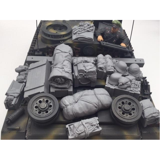 VG 1/15〜1/16 ドイツ軍戦車用 レジン製 ハイグレード 車載