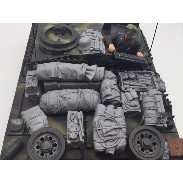 VG 1/15〜1/16 ドイツ軍戦車用 レジン製 ハイグレード 車載