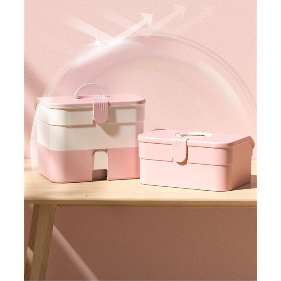 救急箱 薬箱 おしゃれ Lサイズ 大容量 ファーストエイド