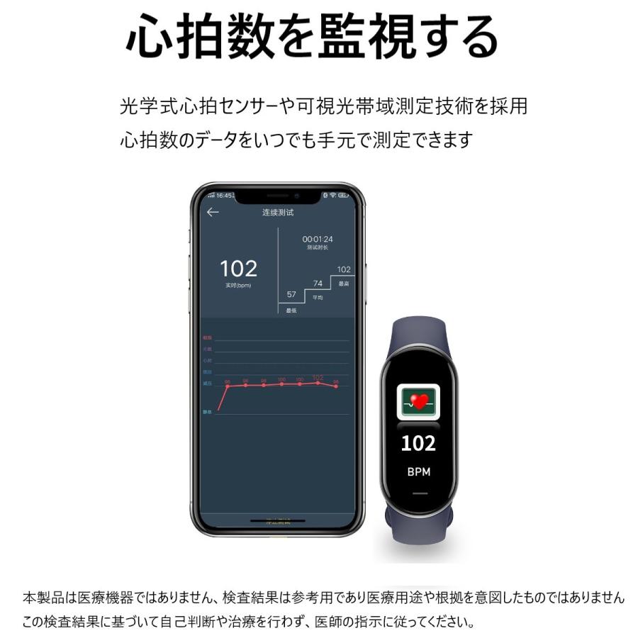 スマートウォッチ スマートブレスレット スリム 血圧 心拍数 スマートウォッチ スマートブレスレット スリム 血圧 心拍数