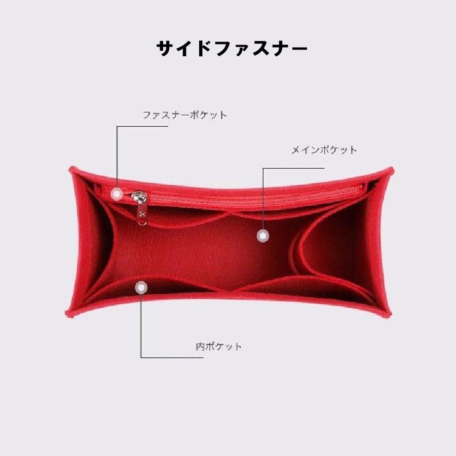 バッグインバッグ ルイヴィトン オンザゴーバッグに適合サイズ