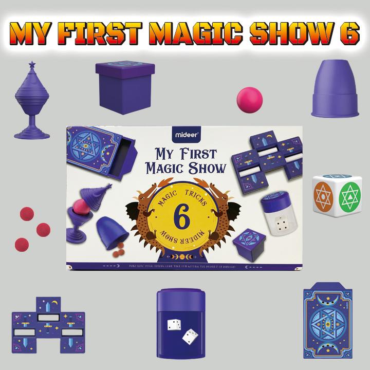 子供用 マジックキット MY FIRST MAGIC SHOW 6 知育玩具 マジシャン