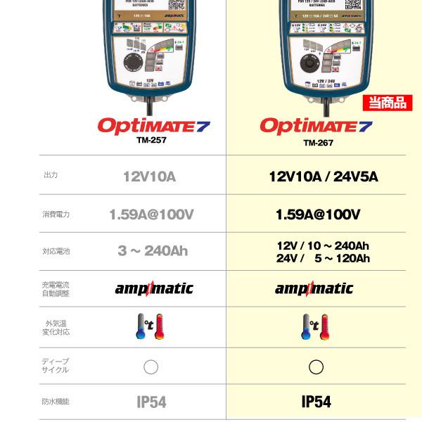 オプティメイト7 optimate7 OptiMate 3 - テックメイトジャパン㈱