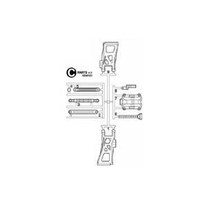 TT-02B Cパーツ(黒・2個) ※アフターパーツ※ [19000563] : スーパー