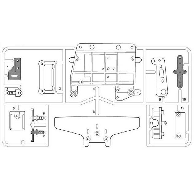 DF-01 E部品(バンパー) ※アフターパーツ※ [19005321] : スーパー