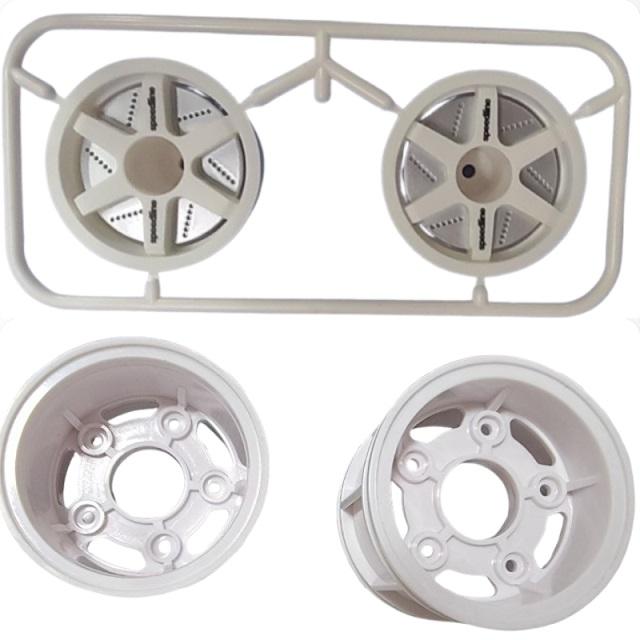 ホイールセット SL白 WR02CB用 1台分 [WR02CB-SET2] : スーパー