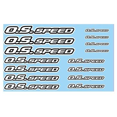O.S.SPEED Pro ステッカー 2023 WHITE [79884298] : スーパーラジコン