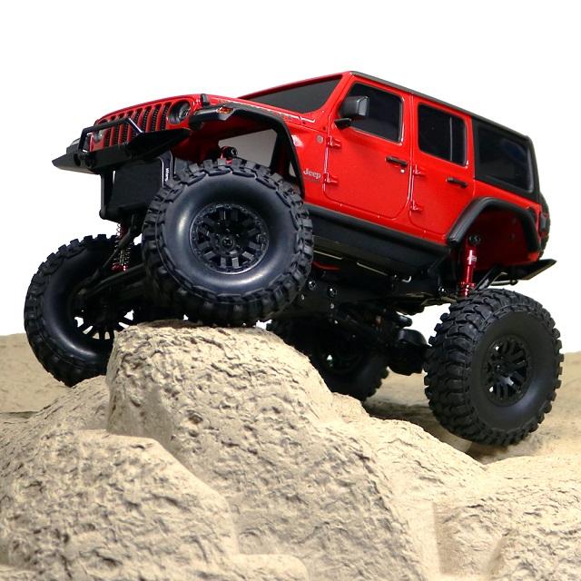 SPクローラーキット：京商MINI-Z 4X4ラングラー用 [MINI-Z4X4-21WRA