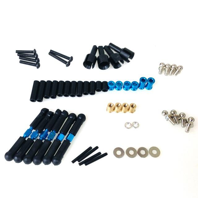 強化プラスチックサスペンションセット タミヤTT02用 [TT02-14U2-PL