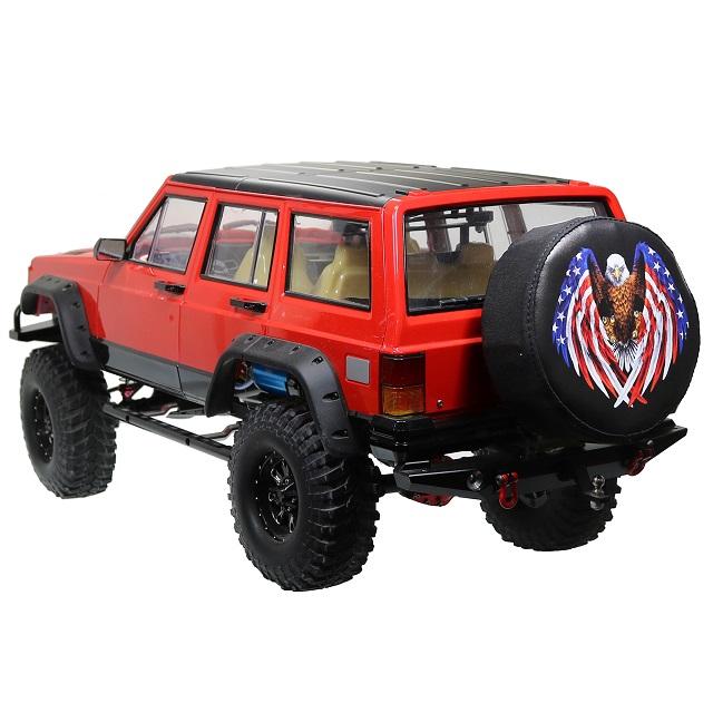 タイヤカバー(イーグルウイング) EA-SCX10用 [EA-SCX10P11-EA1 