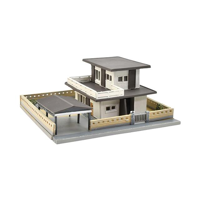 建物コレクション9棟セット【住宅・商店街】 建コレ014-2 現代住宅D2 [334958] : スーパーラジコンYahoo!店 - 通販