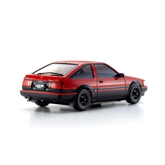 京商　ミニッツ　ASC　トヨタ　カローラレビン　AE86 レッド/ブラック MA-020 トヨタ カローラレビン AE86 レッド/ブラック レディセット