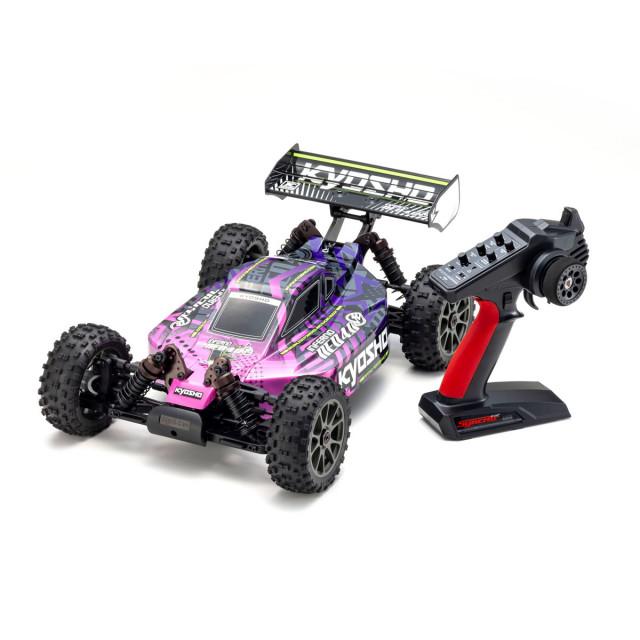 【中古】京商 1/8 インファーノ NEO 4.0 VE レディセットと充電器他 1/8 ブラシレスパワード 4WD レーシングバギー インファーノNEO 4.0 VE