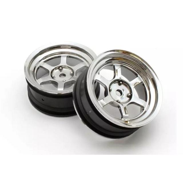 RAYS TE37Vホイールオフセット5mm(FZD2/メッキ/2本入) [FAH709SM