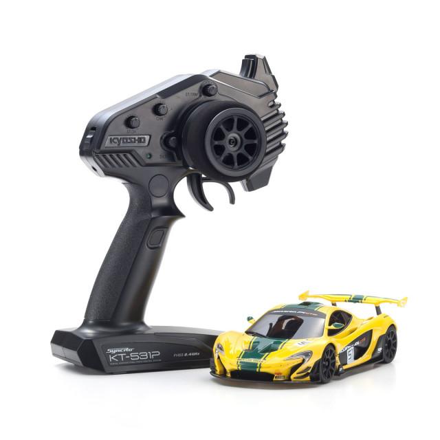 ミニッツRWD MR-04 レディセット McLaren P1 GTR イエロー/グリーン
