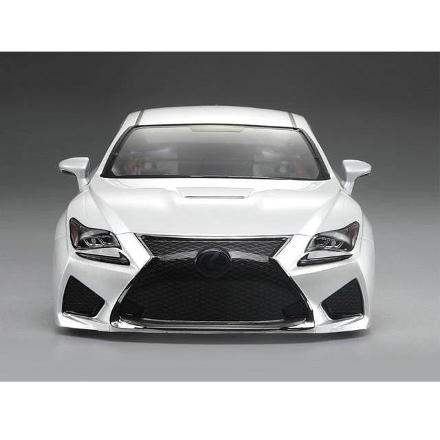 Lexus RC F 塗装済ボディ(パールホワイト) [48648] : スーパーラジコン