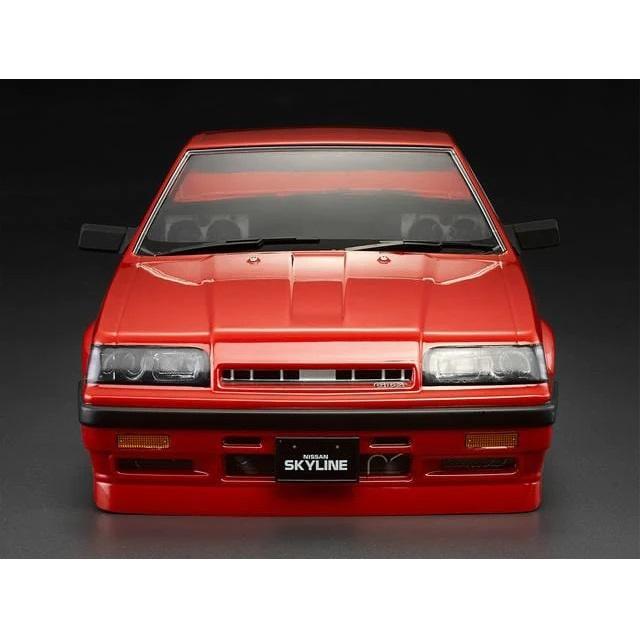 NISSANスカイラインR31塗装済ボディ(レッド) [48677] : スーパー