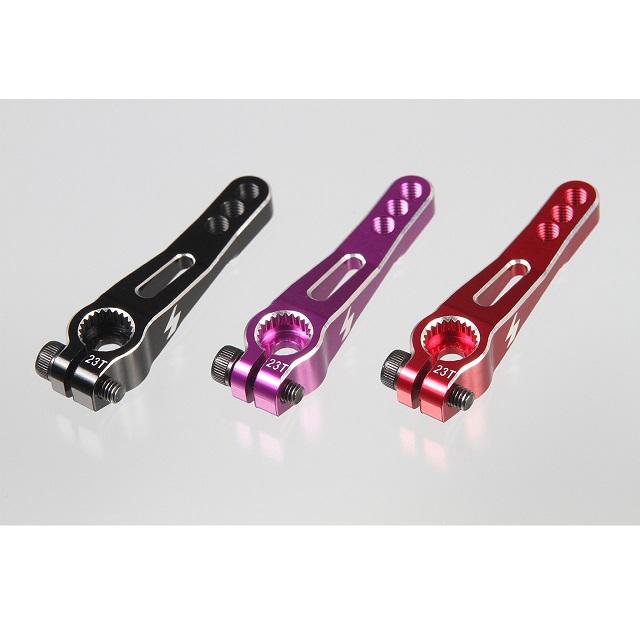 ラジコン　サーボ GRKダイレクトサーボホーンVer2 ブラック23T SANWA/KO [R31S109BK