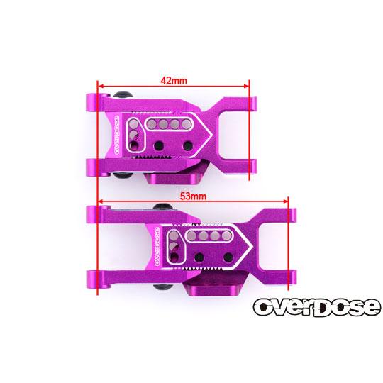 アジャスタブルアルミリヤサスアーム Type-3(For OD / ブラック