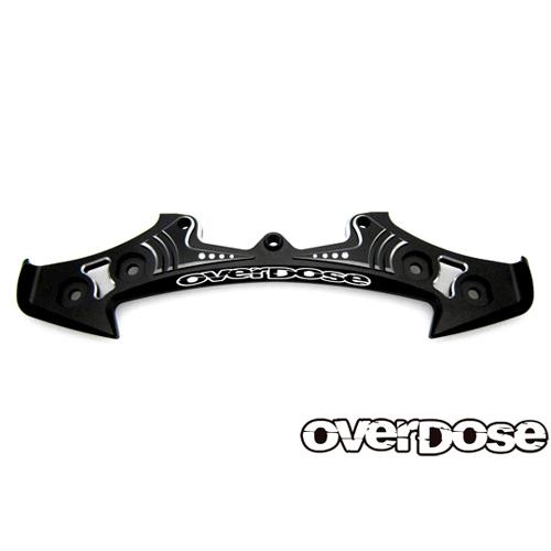 overdoseアルミバンパーtype2 アルミバンパーtype2 ブラック [OD2945] : スーパーラジコン