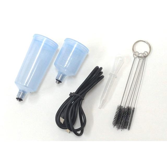 充電式エアブラシセット(グリーン) [CR803#] : スーパーラジコンYahoo