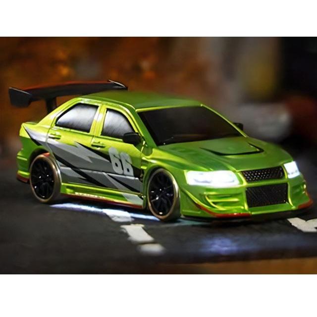 1/76スケール ドリフトカーC66グリーン [C66] : スーパーラジコンYahoo