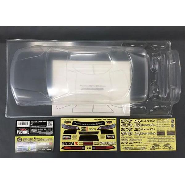 マーク2 ラジコンボディ Amazon | Toyota マークII JZX90 (BNSports公認)クリアボディセット(未