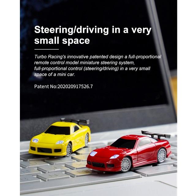 限定特価】 TURBO RACING 1/76スケール C71イエロー オンロードカー