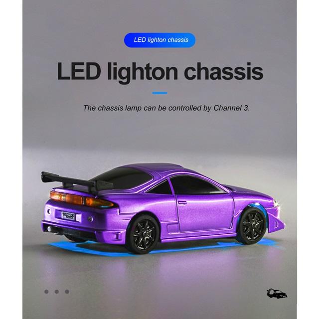 限定特価】 TURBO RACING 1/76スケール C72パープル オンロードカー