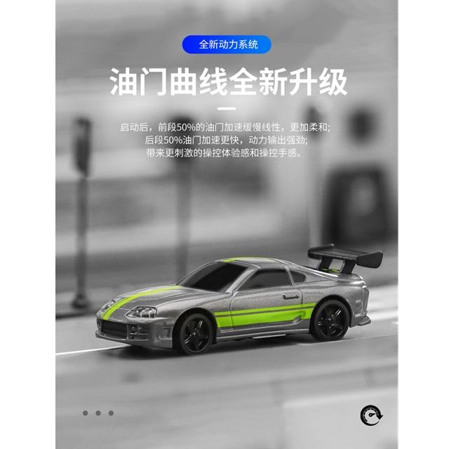 TURBO RACING 1/76スケール C73シルバー オンロードカー [C73