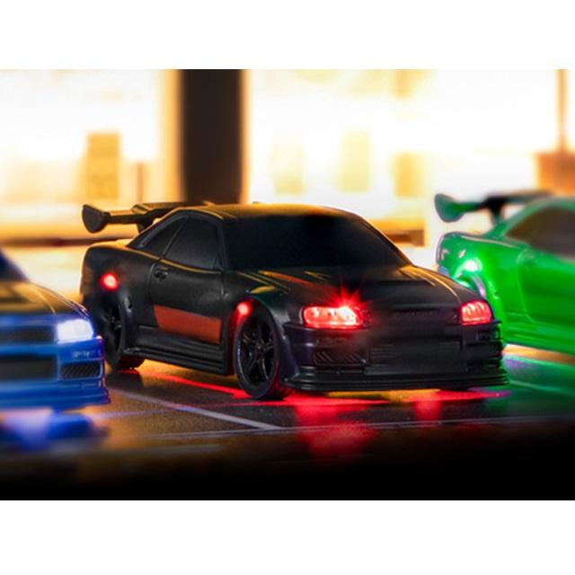 TURBO RACING 1/76スケール C74ブラック オンロードカー [C74]の画像