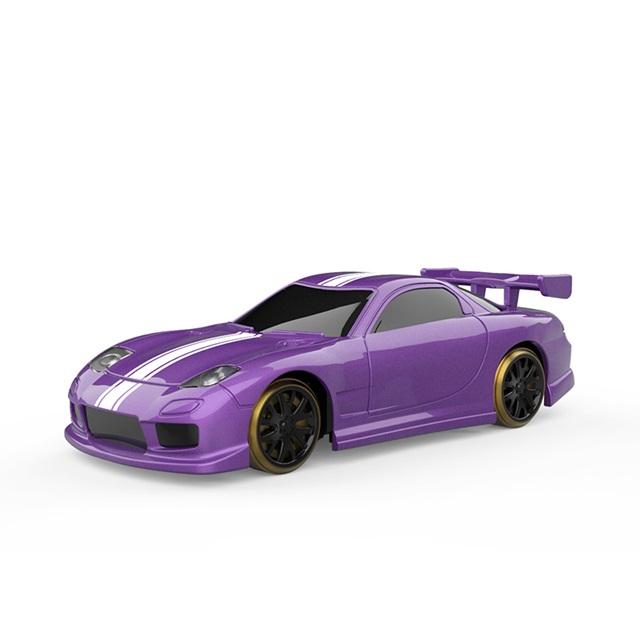 TURBO RACING 1/76スケール C61パープル 2WDドリフトカー [C61