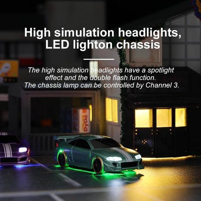 TURBO RACING 1/76スケール C61パープル 2WDドリフトカー [C61