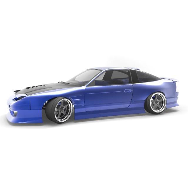 NISSAN 180SX D-MAX ボディ [AD-HB12B] : スーパーラジコンYahoo!店