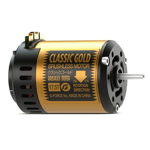 Classic Gold Brushless Motor 17.5T [G0461] : スーパーラジコンYahoo