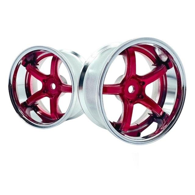 WORK EMOTION T5R 2P WHEEL DEEP CONCAVE OFF6 Candy Red [LW-0706CR 