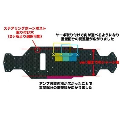 メインシャーシ Ver ZERO [DL495-Z-2]の画像