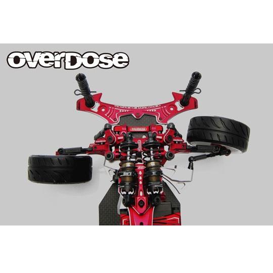 オーバードーズ overdose湾曲スライドラックステアリングセットブラック新品 アルミ湾曲スライドラックステアリングセット Type-3(For GALMシリーズ