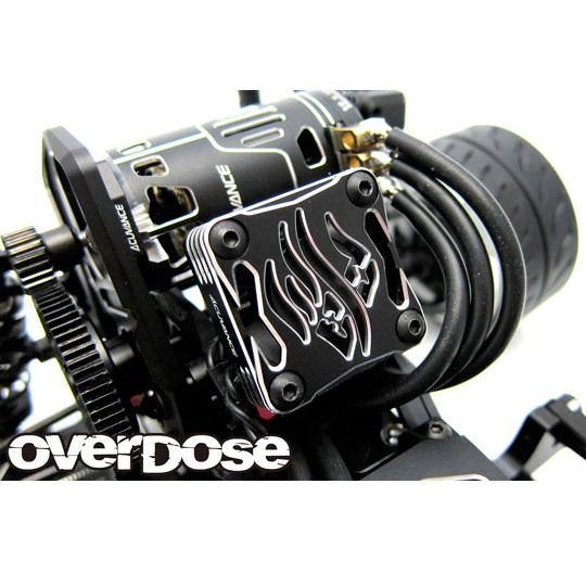 OD アルミクーリングファンカバー V2 30X30用 レッド [OD3971