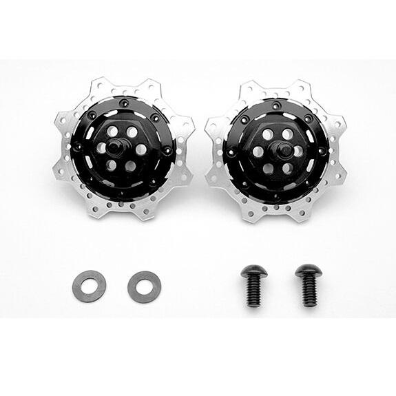ブレーキディスク型アルミ製フロントアクスル タイプR 4.5mm 2個入り