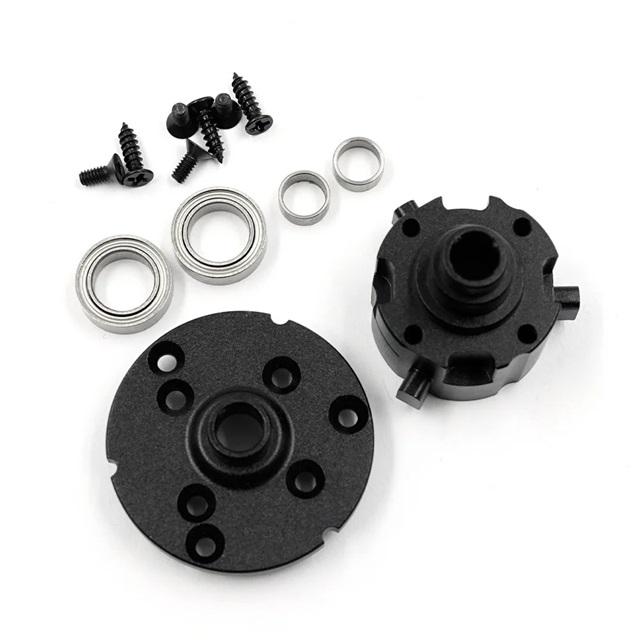 オイル封入デフハウジング(TA01/02/DF01用) 他パーツ オイル封入デフハウジング(TA01/02/DF01用) [XS-TA29161BK