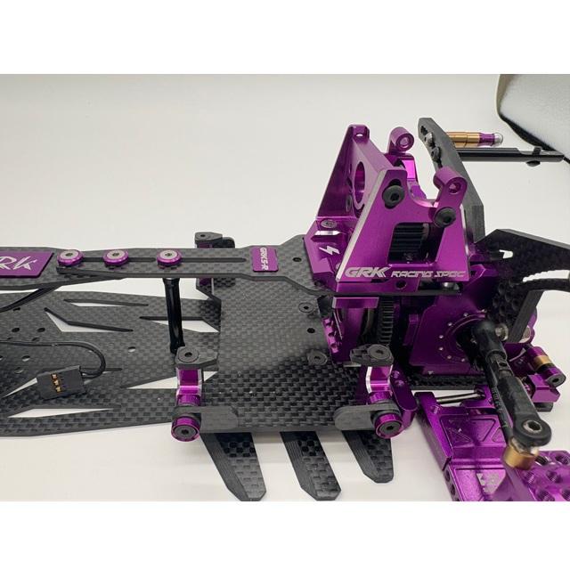 GRK 5R 純正カーボンシャーシ アッパーデッキ バッテリープレート GRK