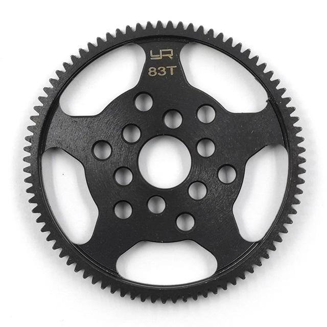 スチールスパーギヤ 83T 0.6M タミヤCC-02用 [TACC-047BK スチールスパーギヤ 83T 0.6M タミヤCC-02用 [TACC-047BK