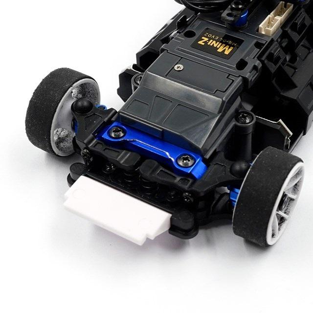 アルミアッパーブレース ナロー ブルー Mini-Z MR-04 [KYMR