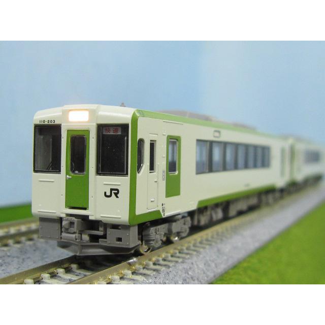 JRキハ110形200番代 前期形・快速あがの 3両編成セット(動力付き JRキハ110形200番代 前期形・快速あがの 3両編成セット(動力付き