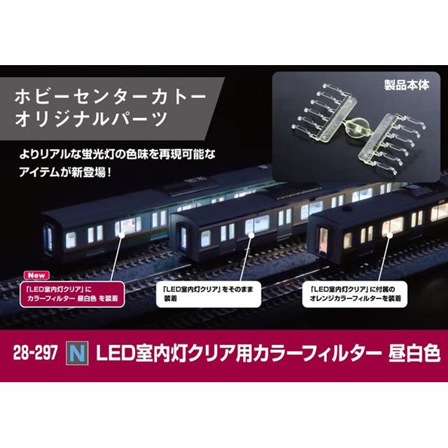 N) LED室内灯クリア用カラーフィルター 昼白色 [28-297] : スーパー