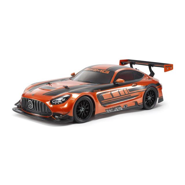 1/10RC メルセデス AMG GT3 EVO オレンジ塗装済ボディ(TT-02シャーシ